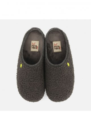 ZAPATILLAS DE CASA PELO BORREGUITO ANTWERP - GRIS