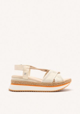 SANDALIAS DEPORTIVAS PLATAFORMA RAFIA IRONTON - BEIG SANDALIAS DEPORTIVAS PLATAFORMA RAFIA IRONTON - BEIG