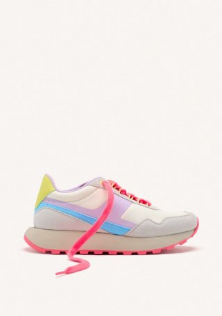ZAPATILLAS RETRO PIEL ATHOL - OFF-WHITE
