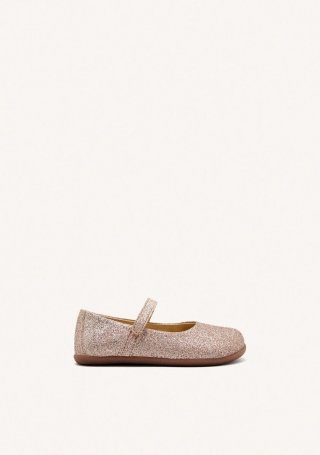 GIOSEPPO BAREFOOT - BAILARINAS MARY-JANE PIEL LEMPSTER - ORO ROSADO