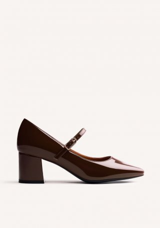ZAPATOS MARY-JANE EFECTO CHAROL WINDHAM - MARRON ZAPATOS MARY-JANE EFECTO CHAROL WINDHAM - MARRON