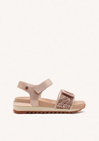 SANDALIAS BRILLO STOW - ORO ROSADO SANDALIAS BRILLO STOW - ORO ROSADO