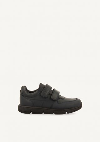SNEAKERS COLEGIALES TIPO BAMBAS PIEL MARVEDE - MARINO