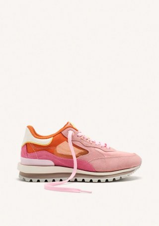 ZAPATILLAS PIEL REJILLA IOLA - ROSA