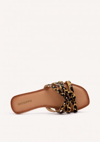 SANDALIAS PIEL LEOPARDO ISABELLE - LEOPARDO SANDALIAS PIEL LEOPARDO ISABELLE - LEOPARDO