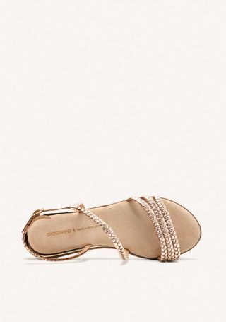 SANDALIAS PIEL TRENZADA BRENTWOOD - PLATINO SANDALIAS PIEL TRENZADA BRENTWOOD - PLATINO