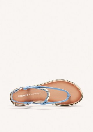 SANDALIAS GRIEGAS PIEL UPTON - AZUL