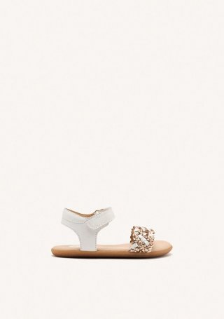 GIOSEPPO BAREFOOT - SANDALIAS PIEL TRENZADA BELKNAP - BLANCO GIOSEPPO BAREFOOT - SANDALIAS PIEL TRENZADA BELKNAP - BLANCO