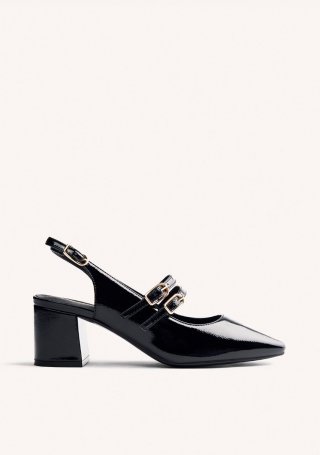 ZAPATOS MARY-JANE EFECTO CHAROL SODUS - NEGRO ZAPATOS MARY-JANE EFECTO CHAROL SODUS - NEGRO