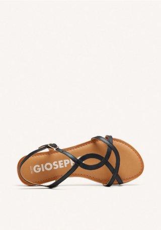 Sandalias negras de tiras finas para mujer lamim - NEGRO Sandalias negras de tiras finas para mujer lamim - NEGRO
