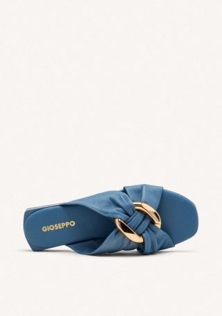 SANDALIAS PIEL JOYA KILLINGLY - AZUL SANDALIAS PIEL JOYA KILLINGLY - AZUL