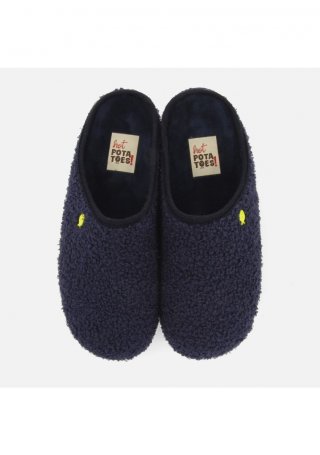 ZAPATILLAS DE CASA PELO BORREGUITO ANTWERP - MARINO