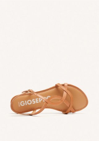 Sandalias color cuero de tiras finas para mujer lamim - CUERO Sandalias color cuero de tiras finas para mujer lamim - CUERO