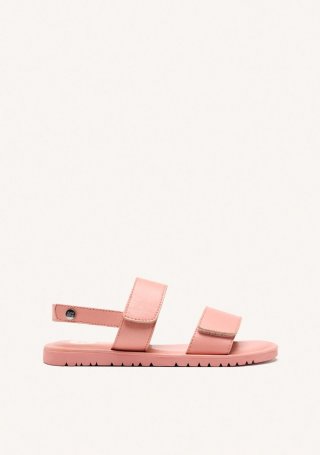 SANDALIAS PIEL REHOBOTH - CORAL