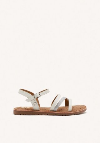 SANDALIAS TIRAS PIEL VERSHIRE - BLANCO SANDALIAS TIRAS PIEL VERSHIRE - BLANCO