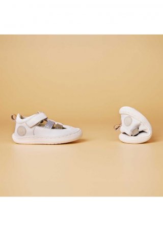 SANDALIAS BLANCAS ESTILO CANGREJERAS CON CIERRES AJUSTABLES PARA BEBÉ ODELL - BLANCO SANDALIAS BLANCAS ESTILO CANGREJERAS CON CIERRES AJUSTABLES PARA BEBÉ ODELL - BLANCO
