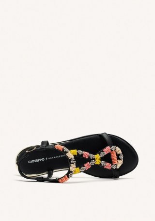 SANDALIAS PIEL ABALORIOS TILTON - MULTICOLOR SANDALIAS PIEL ABALORIOS TILTON - MULTICOLOR