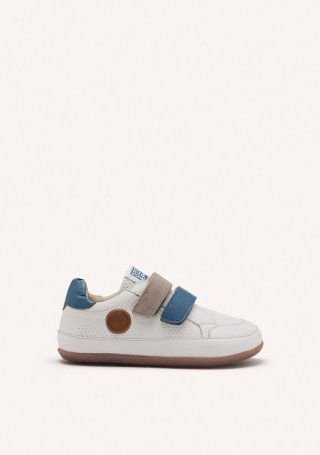 GIOSEPPO BAREFOOT - ZAPATILLAS PIEL BUELS - BLANCO