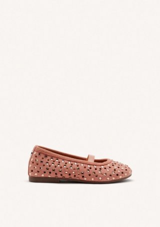 BAILARINAS MARY-JANE TACHAS PIEL DEDHAM - NUDE