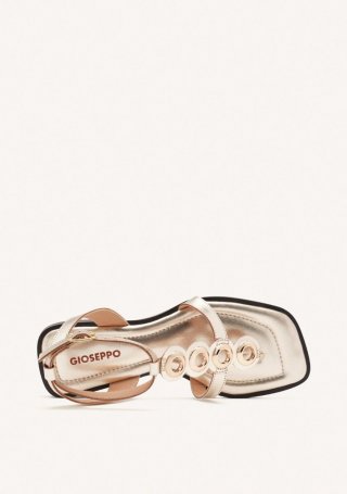 SANDALIAS GRIEGAS PIEL JOYAS EPPING - PLATINO SANDALIAS GRIEGAS PIEL JOYAS EPPING - PLATINO
