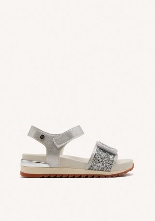 SANDALIAS BRILLO STOW - PLATA SANDALIAS BRILLO STOW - PLATA
