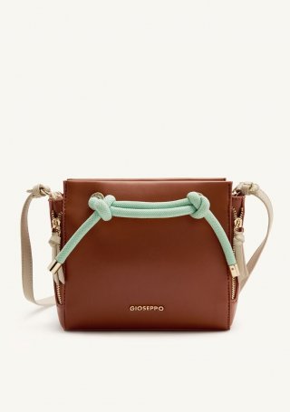 BOLSO BANDOLERA CORDÓN BURNHAM - CUERO