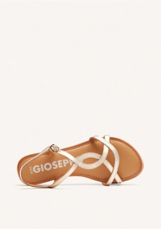 Sandalias doradas de tiras finas para mujer lamim - ORO Sandalias doradas de tiras finas para mujer lamim - ORO