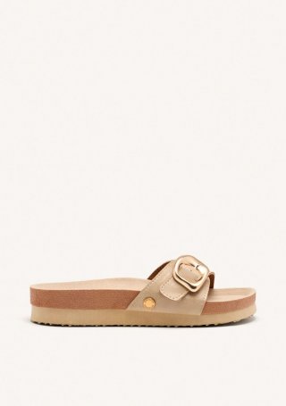 SANDALIAS TIPO PALA HEBILLA WALPOLE - ORO SANDALIAS TIPO PALA HEBILLA WALPOLE - ORO