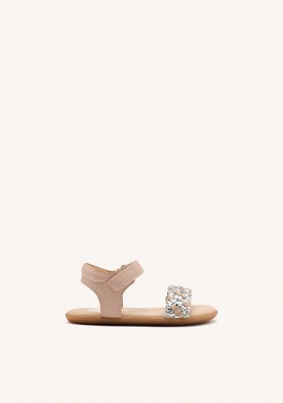 GIOSEPPO BAREFOOT - SANDALIAS PIEL TRENZADA BELKNAP - NUDE