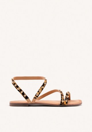 SANDALIAS PIEL LEOPARDO OGEMA - LEOPARDO SANDALIAS PIEL LEOPARDO OGEMA - LEOPARDO
