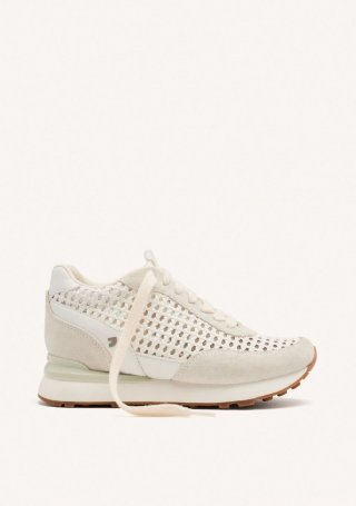 ZAPATILLAS PIEL CUÑA HIGHGATE - BLANCO