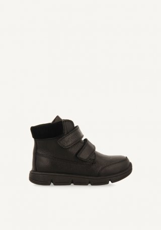 BOTINES COLEGIALES PIEL SAUNTE - NEGRO