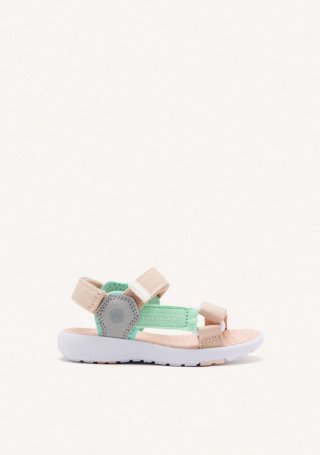 Sandalias multicolor con suela de aspecto deportivo para niña birigui - MULTICOLOR Sandalias multicolor con suela de aspecto deportivo para niña birigui - MULTICOLOR