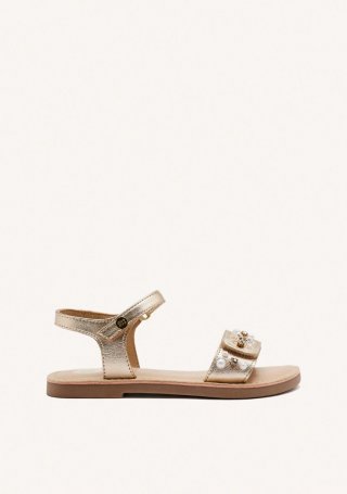 SANDALIAS PIEL METALIZADA BRIDGTON - PLATINO SANDALIAS PIEL METALIZADA BRIDGTON - PLATINO
