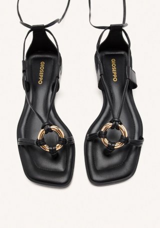 SANDALIAS PIEL JOYA SPRAGUE - NEGRO SANDALIAS PIEL JOYA SPRAGUE - NEGRO
