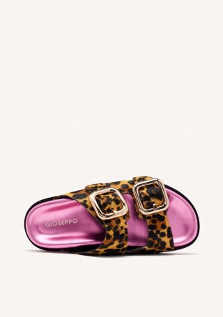 SANDALIAS PIEL LEOPARDO MIFFLIN - LEOPARDO SANDALIAS PIEL LEOPARDO MIFFLIN - LEOPARDO