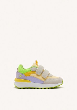ZAPATILLAS RETRO PIEL SAUKVI - AMARILLO ZAPATILLAS RETRO PIEL SAUKVI - AMARILLO