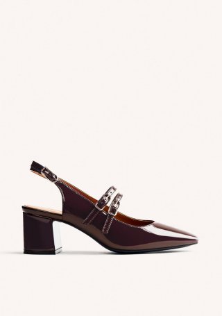 ZAPATOS MARY-JANE EFECTO CHAROL SODUS - MARRON ZAPATOS MARY-JANE EFECTO CHAROL SODUS - MARRON