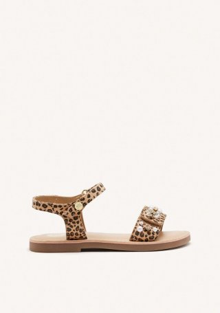 SANDALIAS LEOPARDO PIEL BRIDGTON - LEOPARDO SANDALIAS LEOPARDO PIEL BRIDGTON - LEOPARDO