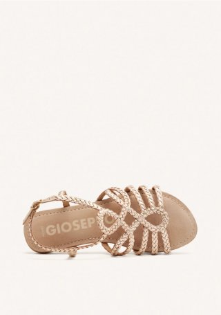 SANDALIAS PIEL TRENZADA YAKIMA - ORO SANDALIAS PIEL TRENZADA YAKIMA - ORO