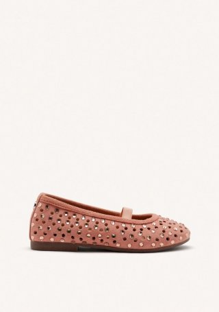 BAILARINAS MARY-JANE TACHAS PIEL DEDHAM - NUDE