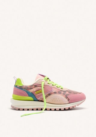 ZAPATILLAS PIEL Y REJILLA CAVENDISH - NUDE