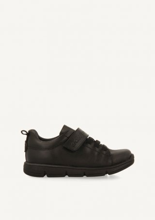 SNEAKERS COLEGIALES PIEL CORDONES ELÁSTICOS HEILIG - NEGRO SNEAKERS COLEGIALES PIEL CORDONES ELÁSTICOS HEILIG - NEGRO