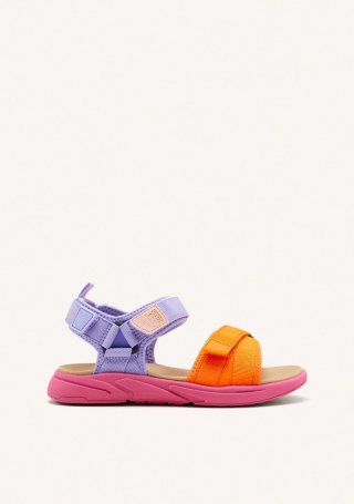 CHANCLAS DEPORTIVAS COLOR FUCSIA CON ACENTOS DE COLOR PARA NIÑA Y NIÑO BUNNEL - FUXIA CHANCLAS DEPORTIVAS COLOR FUCSIA CON ACENTOS DE COLOR PARA NIÑA Y NIÑO BUNNEL - FUXIA