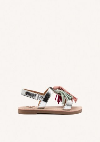 SANDALIAS FLECOS PIEL HEWITT - MULTICOLOR