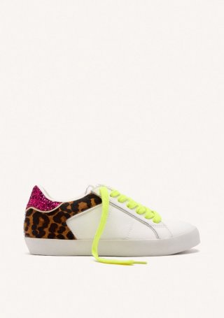ZAPATILLAS PIEL LEOPARDO CUÑA GILFORD - LEOPARDO