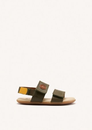 GIOSEPPO BAREFOOT - SANDALIAS PIEL LENROOT - KAKI