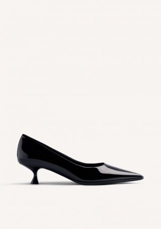 ZAPATOS TACÓN EFECTO CHAROL MAZEPPA - NEGRO ZAPATOS TACÓN EFECTO CHAROL MAZEPPA - NEGRO