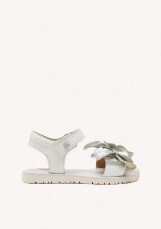 SANDALIAS FLORES PIEL MARINETTE - BLANCO SANDALIAS FLORES PIEL MARINETTE - BLANCO