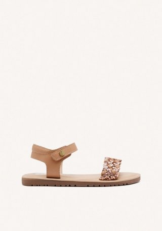 SANDALIAS PIEL TRENZADA LEMINGTON - ORO ROSADO SANDALIAS PIEL TRENZADA LEMINGTON - ORO ROSADO